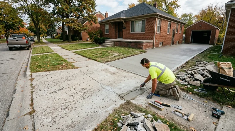 Concrete Repair & Resurfacing Detroit