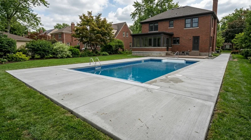 Concrete Pool Decks Detroit